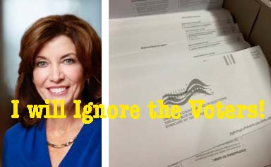 Kathy Hochul Is Ignoring the Voters